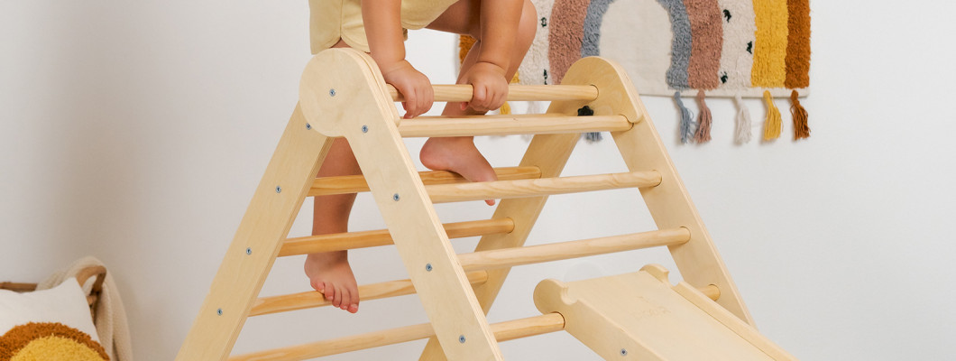 Come scegliere correttamente il triangolo di Pikler? Come scegliere correttamente il triangolo di Pikler?