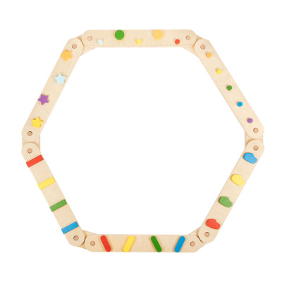 Travi di equilibrio Rainbow 6 pezzi