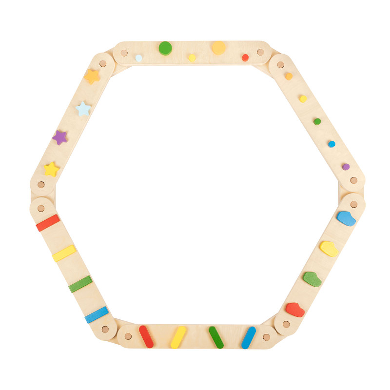 Influenza positivamente lo sviluppo dei piedi, dell’arco plantare e della corretta postura Le travi di equilibrio Montessori favoriscono lo sviluppo della motricità grossolana