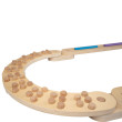 Influenza positivamente lo sviluppo dei piedi, dell’arco plantare e della corretta postura Le travi di equilibrio Montessori favoriscono lo sviluppo della motricità grossolana