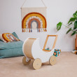 Carrozzina in legno per bambini Carrozzina in legno per bambini