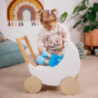 Carrozzina in legno per bambini Carrozzina in legno per bambini