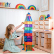 Costruzione magnetica CONNETIX® Rainbow Creative Pack 102 pezzi Costruzione magnetica CONNETIX® Rainbow Creative Pack 102 pezzi