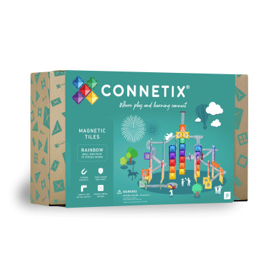 Costruzione magnetica CONNETIX® Rainbow Ball Run Pack 92 pezzi