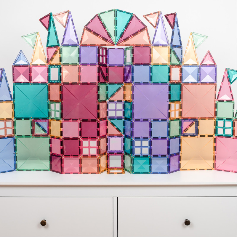 Costruzione magnetica CONNETIX® Pastel Creative pack 120 pezzi Costruzione magnetica CONNETIX® Pastel Creative pack 120 pezzi