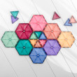 Costruzione magnetica CONNETIX® Pastel Mega Pack 202 pezzi Costruzione magnetica CONNETIX® Pastel Mega Pack 202 pezzi
