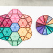 Costruzione magnetica CONNETIX® Pastel Mega Pack 202 pezzi Costruzione magnetica CONNETIX® Pastel Mega Pack 202 pezzi