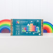 Costruzione magnetica CONNETIX® Rainbow Rectangle Pack 18 pezzi Costruzione magnetica CONNETIX® Rainbow Rectangle Pack 18 pezzi