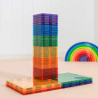 Costruzione magnetica CONNETIX® Rainbow Square Pack 42 pezzi Costruzione magnetica CONNETIX® Rainbow Square Pack 42 pezzi