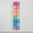 Costruzione magnetica CONNETIX® Pastel Square Pack 40 pezzi Costruzione magnetica CONNETIX® Pastel Square Pack 40 pezzi