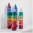 Costruzione magnetica CONNETIX® Pastel Square Pack 40 pezzi Costruzione magnetica CONNETIX® Pastel Square Pack 40 pezzi