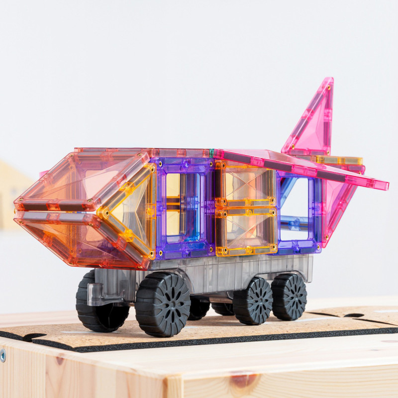 Costruzione magnetica CONNETIX® Pastel Transport Pack 50 pezzi Costruzione magnetica CONNETIX® Pastel Transport Pack 50 pezzi