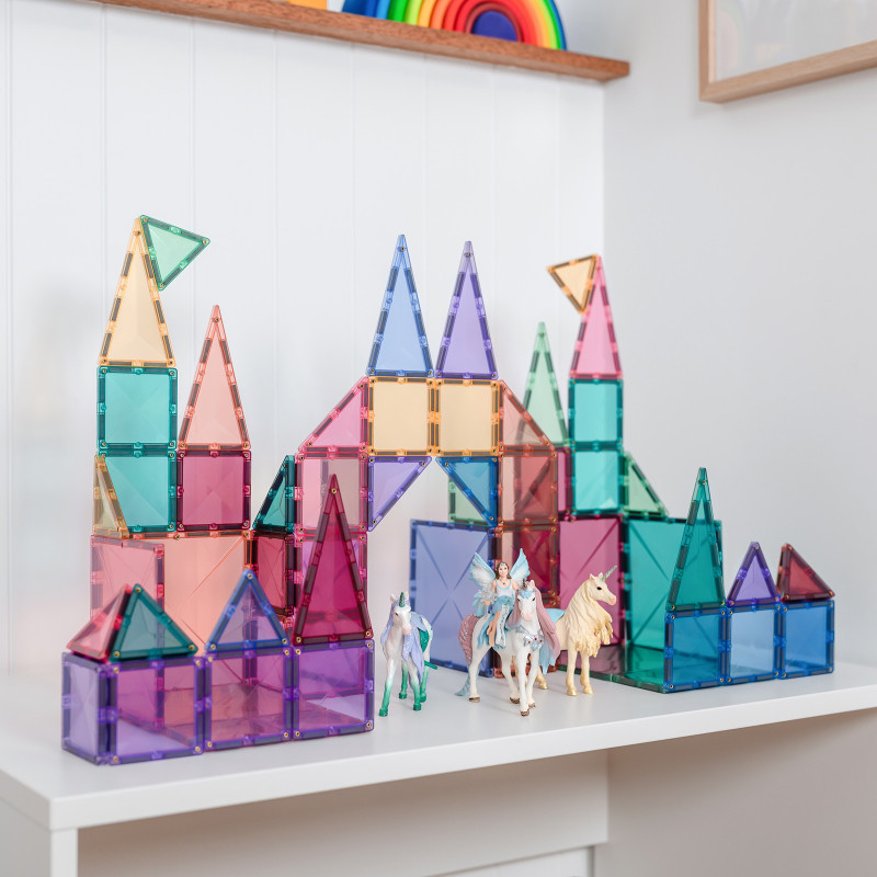 Costruzione magnetica CONNETIX® Pastel Starter Pack 64 pezzi Costruzione magnetica CONNETIX® Pastel Starter Pack 64 pezzi