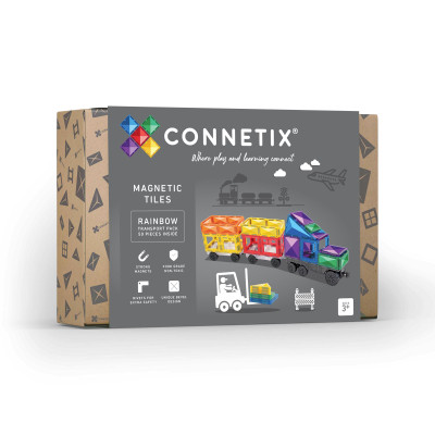 Costruzione magnetica CONNETIX® Rainbow Transport Pack 50 pezzi
