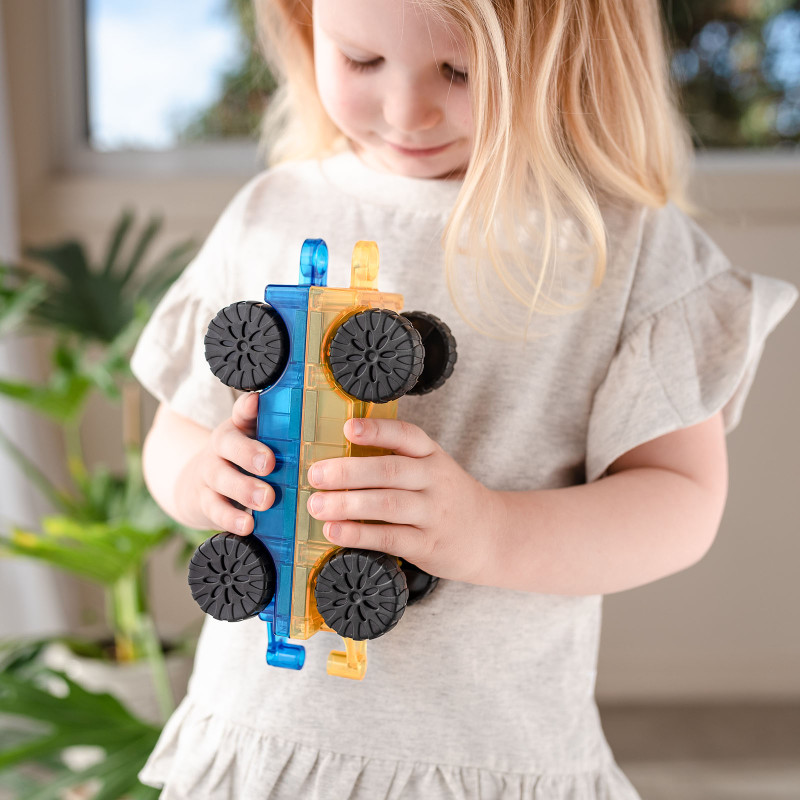 Costruzione magnetica CONNETIX® Rainbow Car Pack 2 pezzi Costruzione magnetica CONNETIX® Rainbow Car Pack 2 pezzi