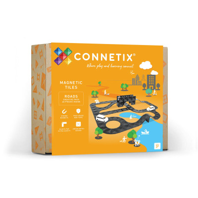Costruzione magnetica CONNETIX® Creative Roads Pack 48 pezzi Costruzione magnetica CONNETIX® Creative Roads Pack 48 pezzi