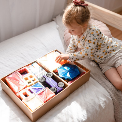 Costruzione magnetica CONNETIX® Rainbow Mega Pack 212 pezzi Costruzione magnetica CONNETIX® Rainbow Mega Pack 212 pezzi