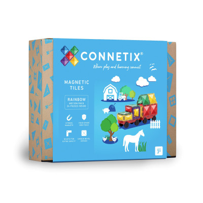 Costruzione magnetica CONNETIX® Rainbow Motion Pack 24 pezzi Costruzione magnetica CONNETIX® Rainbow Motion Pack 24 pezzi