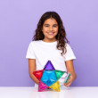 Costruzione magnetica CONNETIX® Light Star Pack 28 pezzi Costruzione magnetica CONNETIX® Light Star Pack 28 pezzi