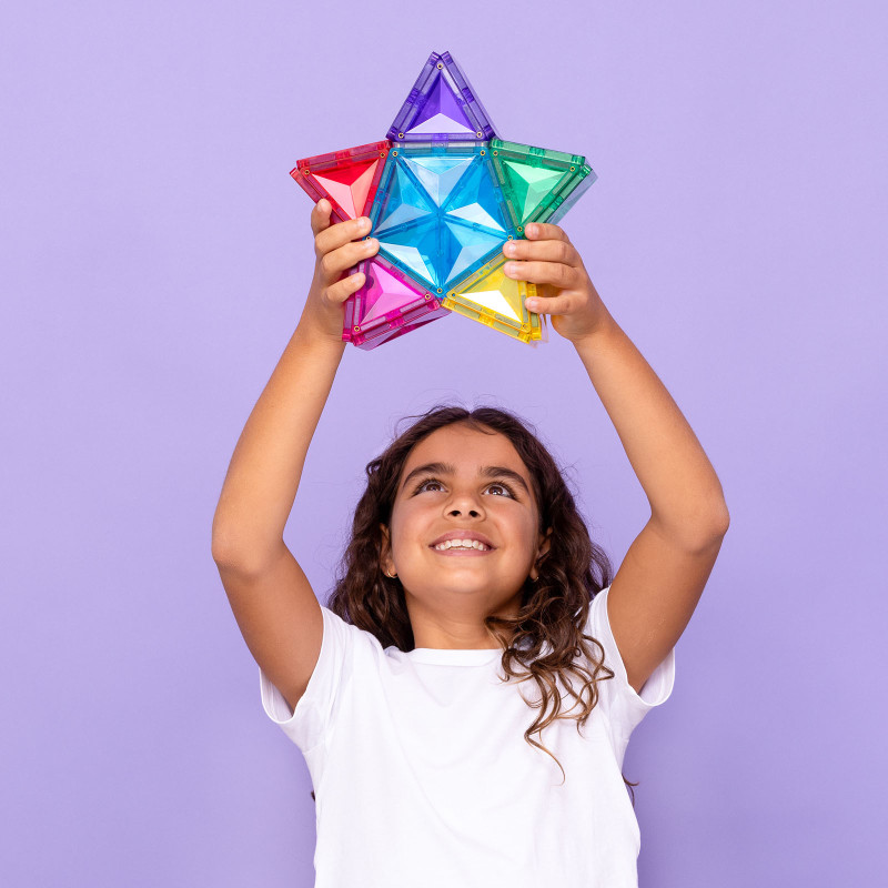 Costruzione magnetica CONNETIX® Light Star Pack 28 pezzi Costruzione magnetica CONNETIX® Light Star Pack 28 pezzi