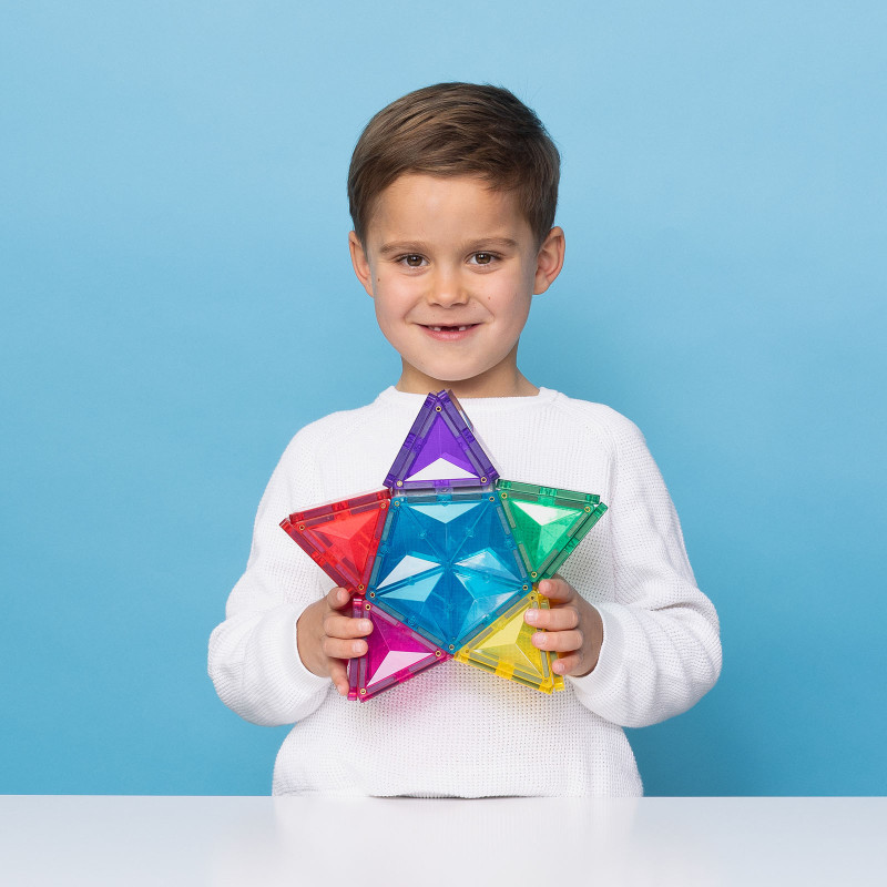 Costruzione magnetica CONNETIX® Light Star Pack 28 pezzi Costruzione magnetica CONNETIX® Light Star Pack 28 pezzi