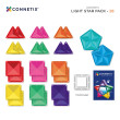 Costruzione magnetica CONNETIX® Light Star Pack 28 pezzi Costruzione magnetica CONNETIX® Light Star Pack 28 pezzi