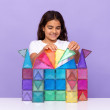 Costruzione magnetica CONNETIX® Glitter Castle Pack 48 pezzi Costruzione magnetica CONNETIX® Glitter Castle Pack 48 pezzi