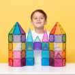 Costruzione magnetica CONNETIX® Glitter Castle Pack 48 pezzi Costruzione magnetica CONNETIX® Glitter Castle Pack 48 pezzi