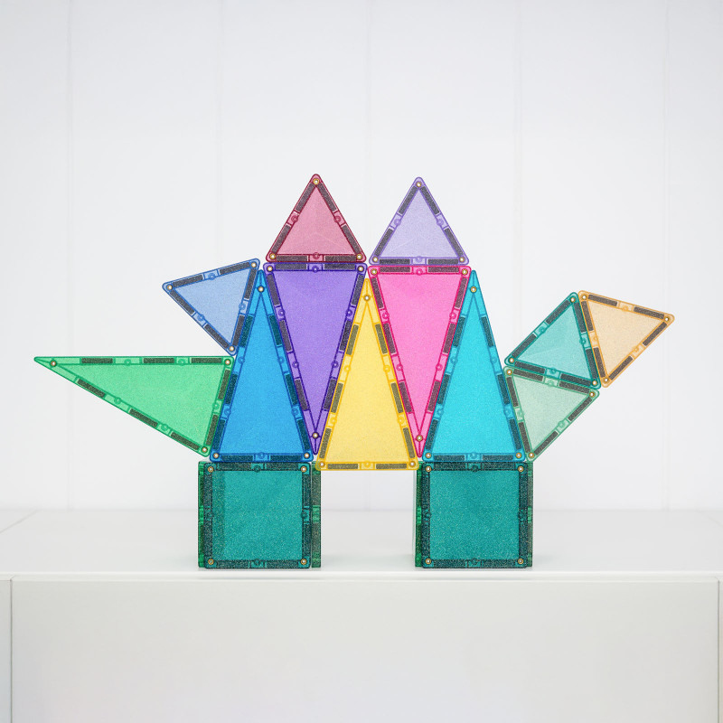 Costruzione magnetica CONNETIX® Glitter Castle Pack 48 pezzi Costruzione magnetica CONNETIX® Glitter Castle Pack 48 pezzi