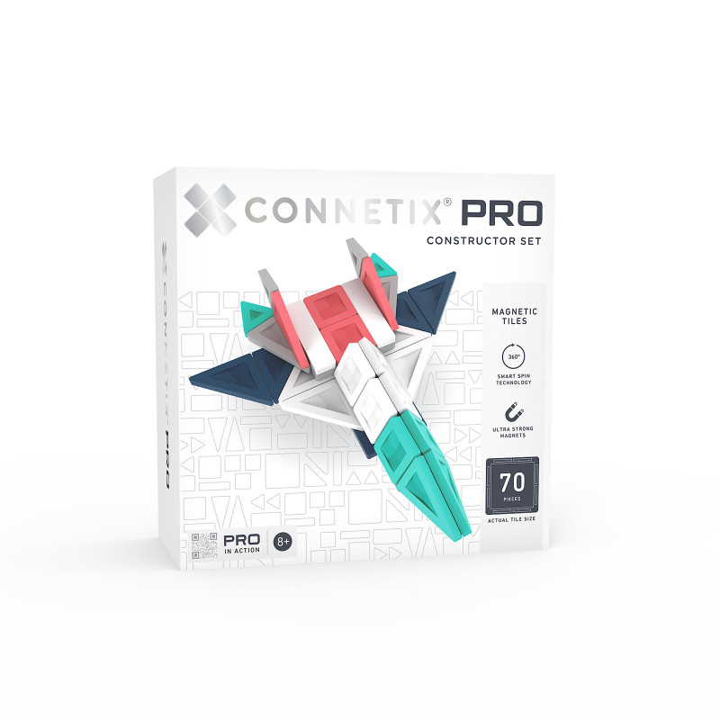 Costruzione magnetica CONNETIX® PRO Constructor Set 70 pezzi Costruzione magnetica CONNETIX® PRO Constructor Set 70 pezzi