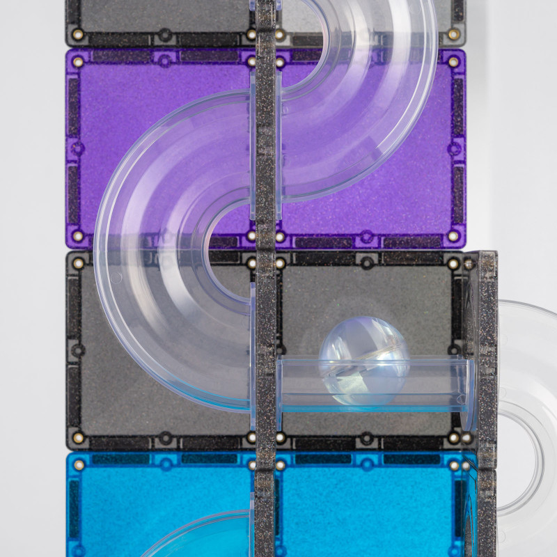 Costruzione magnetica CONNETIX® Ball Run Galaxy Pack 61 pezzi