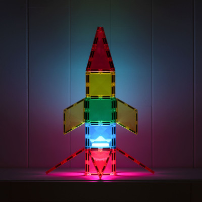 Costruzione magnetica CONNETIX® Light Rocket Pack 30 pezzi