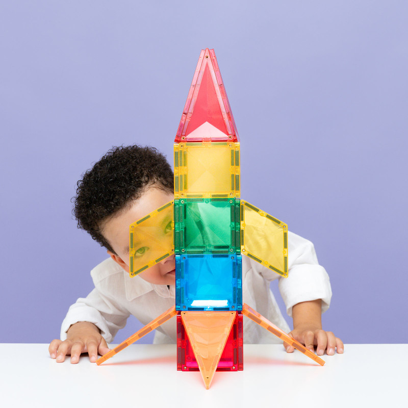 Costruzione magnetica CONNETIX® Light Rocket Pack 30 pezzi