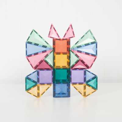 Costruzione magnetica CONNETIX® Pastel Creative Pack 104 pezzi