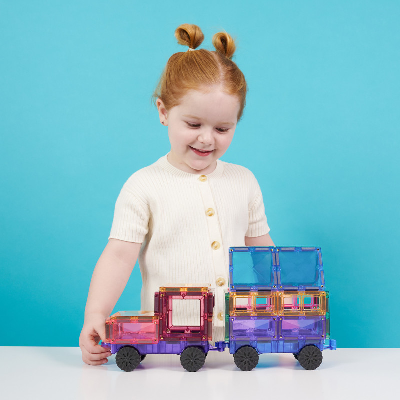 Costruzione magnetica CONNETIX® Pastel Motion Pack 26 pezzi
