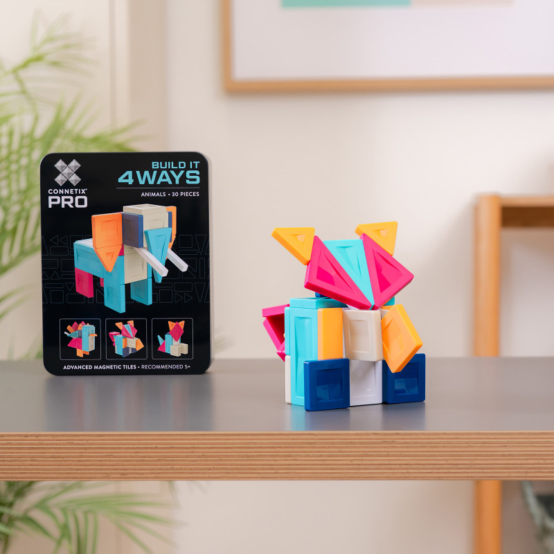 Costruzione magnetica CONNETIX® PRO Animals Pack 30 pezzi