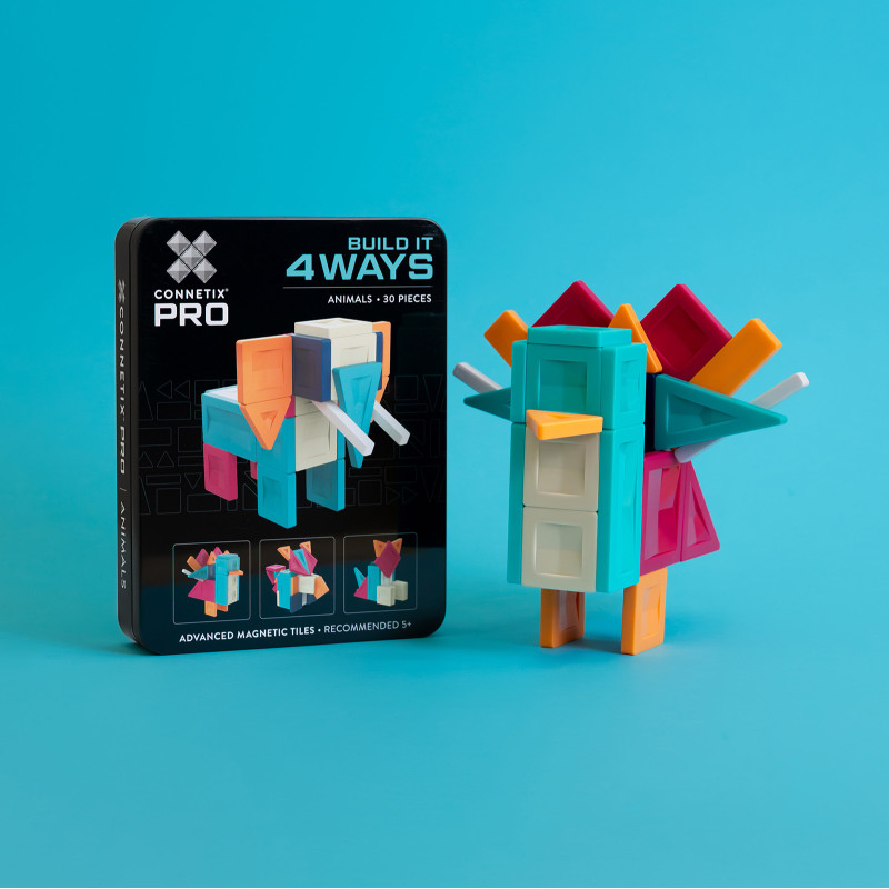 Costruzione magnetica CONNETIX® PRO Animals Pack 30 pezzi