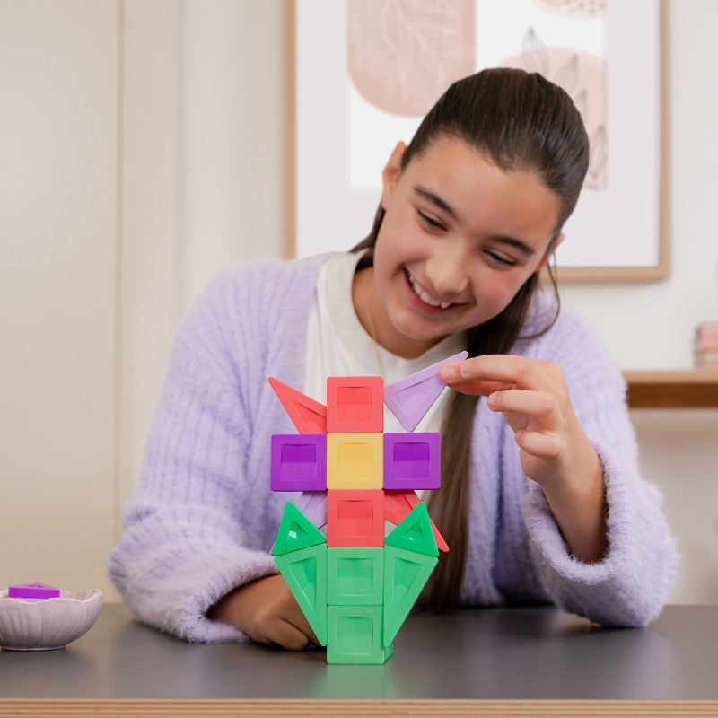 Costruzione magnetica CONNETIX® PRO Flowers Pack 21 pezzi