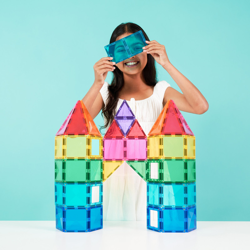 Costruzione magnetica CONNETIX® Bright Creative Pack 104 pezzi