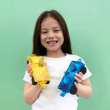 Costruzione magnetica CONNETIX® Bright Car Pack 2 pezzi