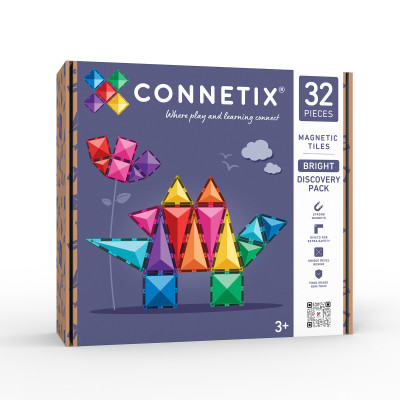 Costruzione magnetica CONNETIX® Bright Discovery Pack 32 pezzi