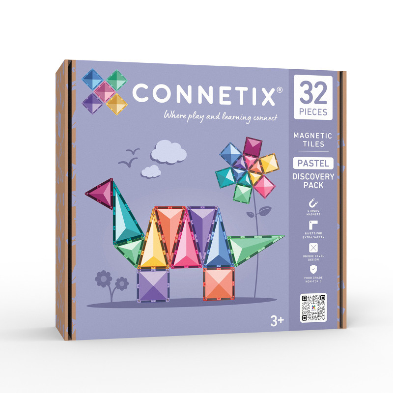 Costruzione magnetica CONNETIX® Bright Discovery Pack 32 pezzi