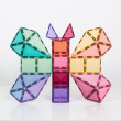 Costruzione magnetica CONNETIX® Pastel Starter Pack 56 pezzi
