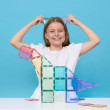 Costruzione magnetica CONNETIX® Pastel Starter Pack 56 pezzi