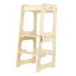 Torre Montessori multifunzionale per bambini che si trasforma facilmente in un tavolo con sedia