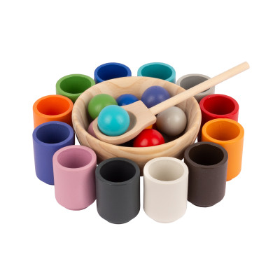 Palline e coppette Montessori - Joybex