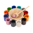 Palline e coppette Montessori - Joybex Palline e coppette Montessori - Joybex