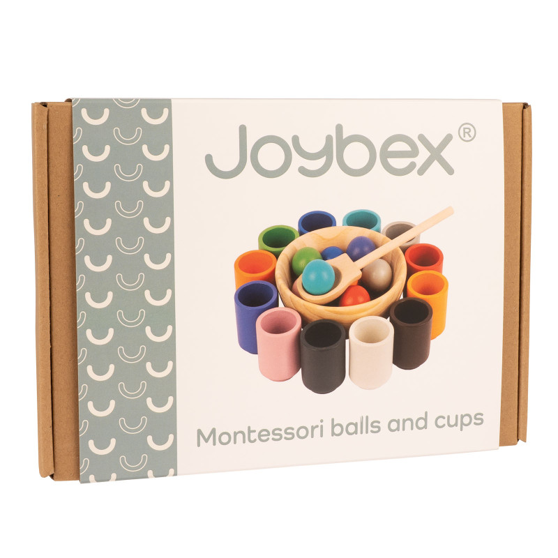 Palline e coppette Montessori - Joybex Palline e coppette Montessori - Joybex