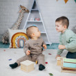 Scatola Montessori con pallina Scatola Montessori con pallina