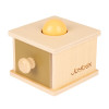 Scatola Montessori con pallina